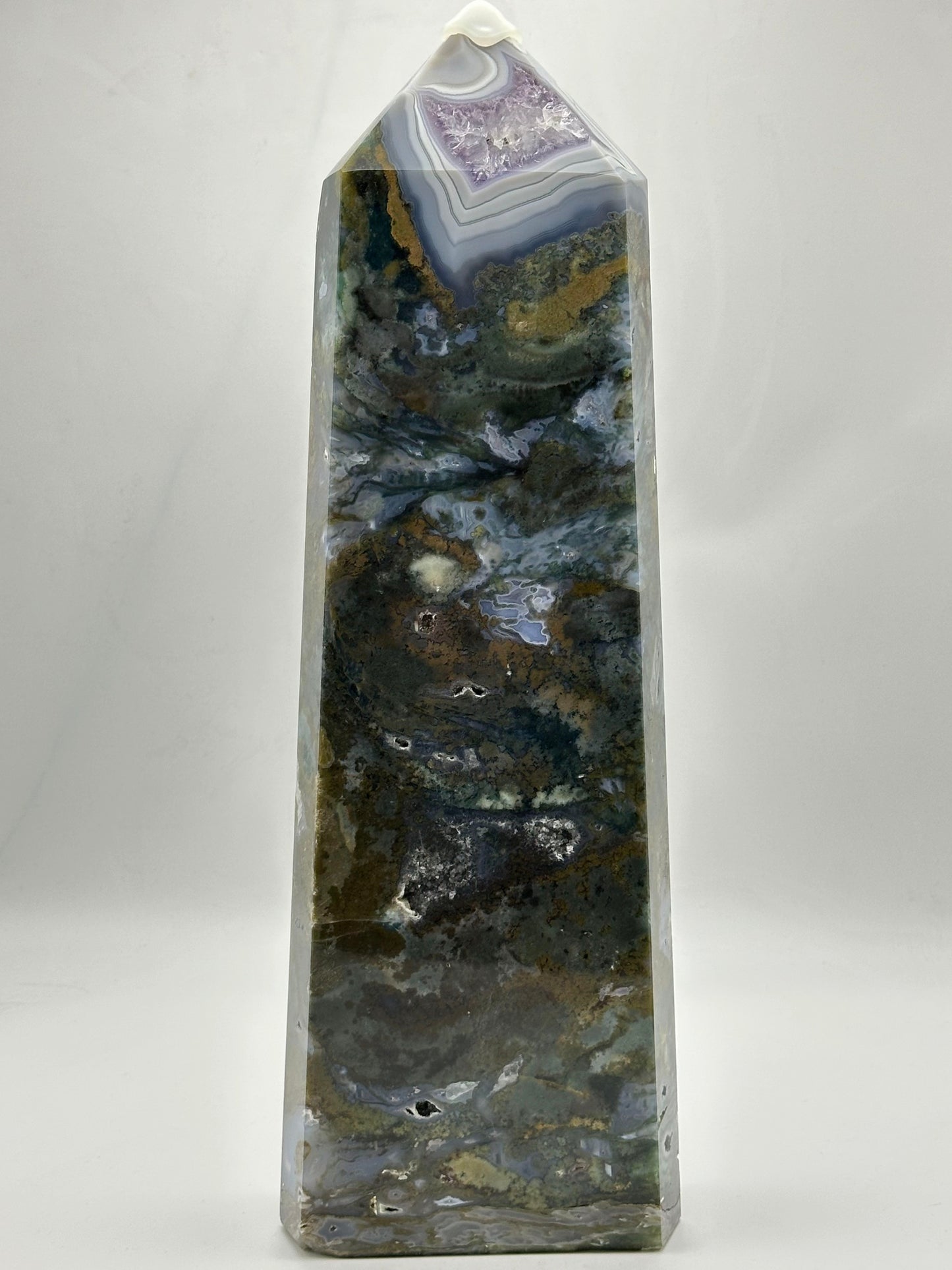 Tower -Moss Agate- Free Shipping