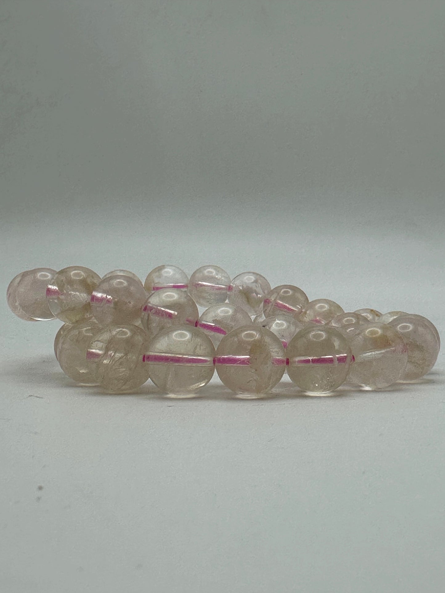 Bracelet- White Snow Garden Quartz- Free Shipping