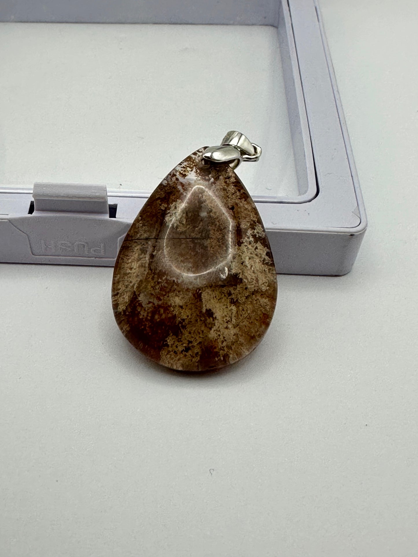 Pendant - Tourmaline & Garden Quartz - Free Shipping
