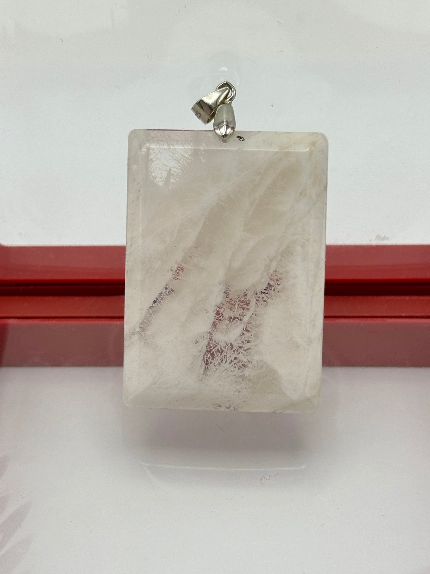 Pendant - Snow Flash Garden Quartz - Free Shipping