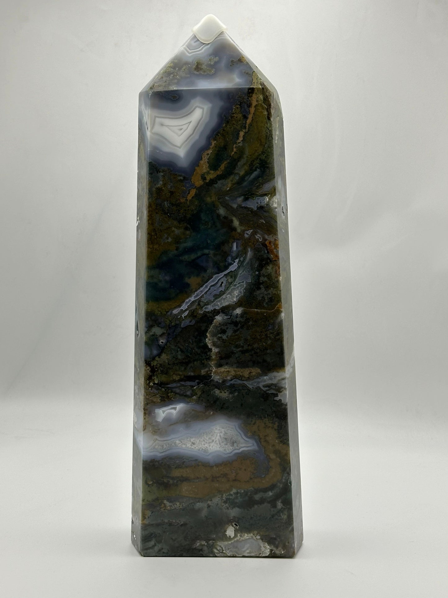 Tower -Moss Agate- Free Shipping