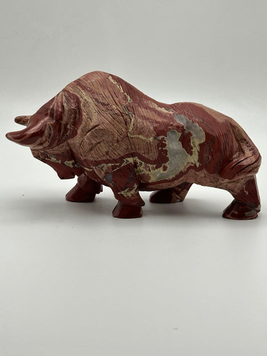 [Limited Stock] Caving - Red Jasper Bull - Free Shipping