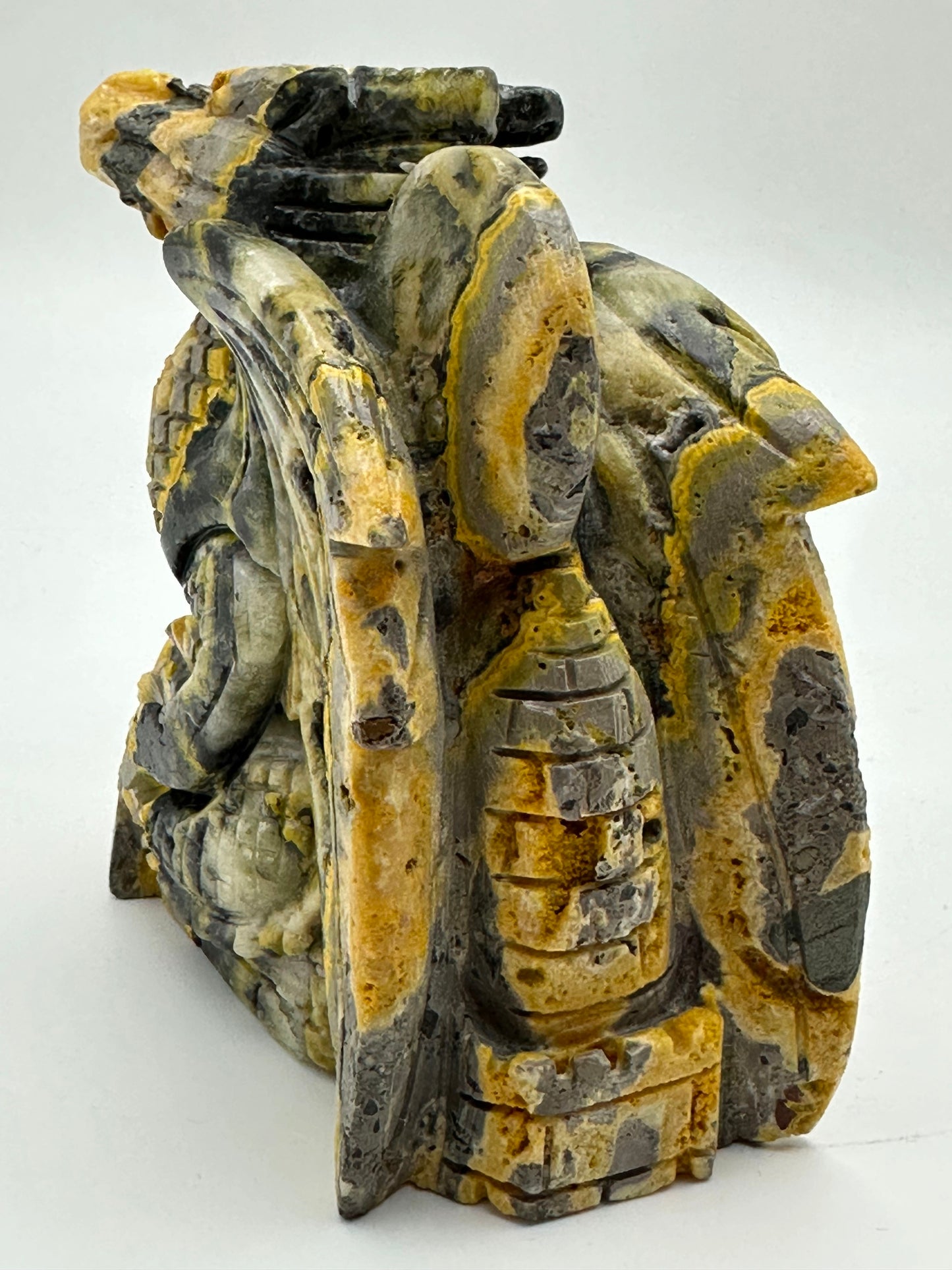 [Limited Stock] Carving - Bumblebee Jasper Dragon - Free Shipping