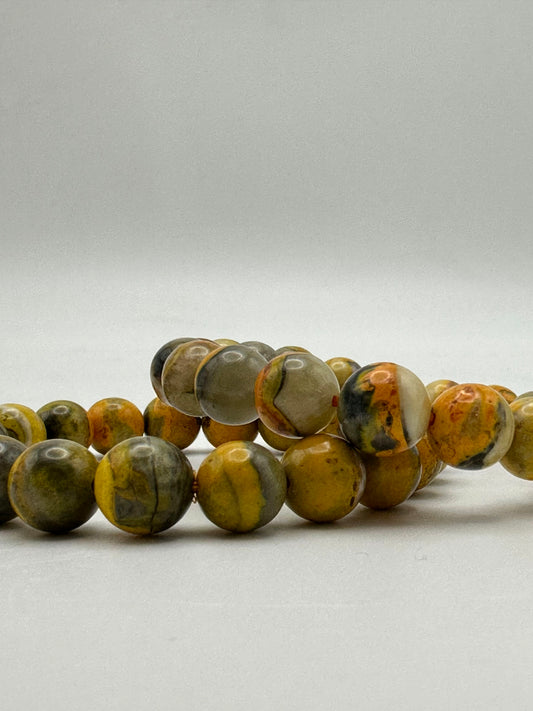 Bracelet- Bumblebee Jasper- Free Shipping