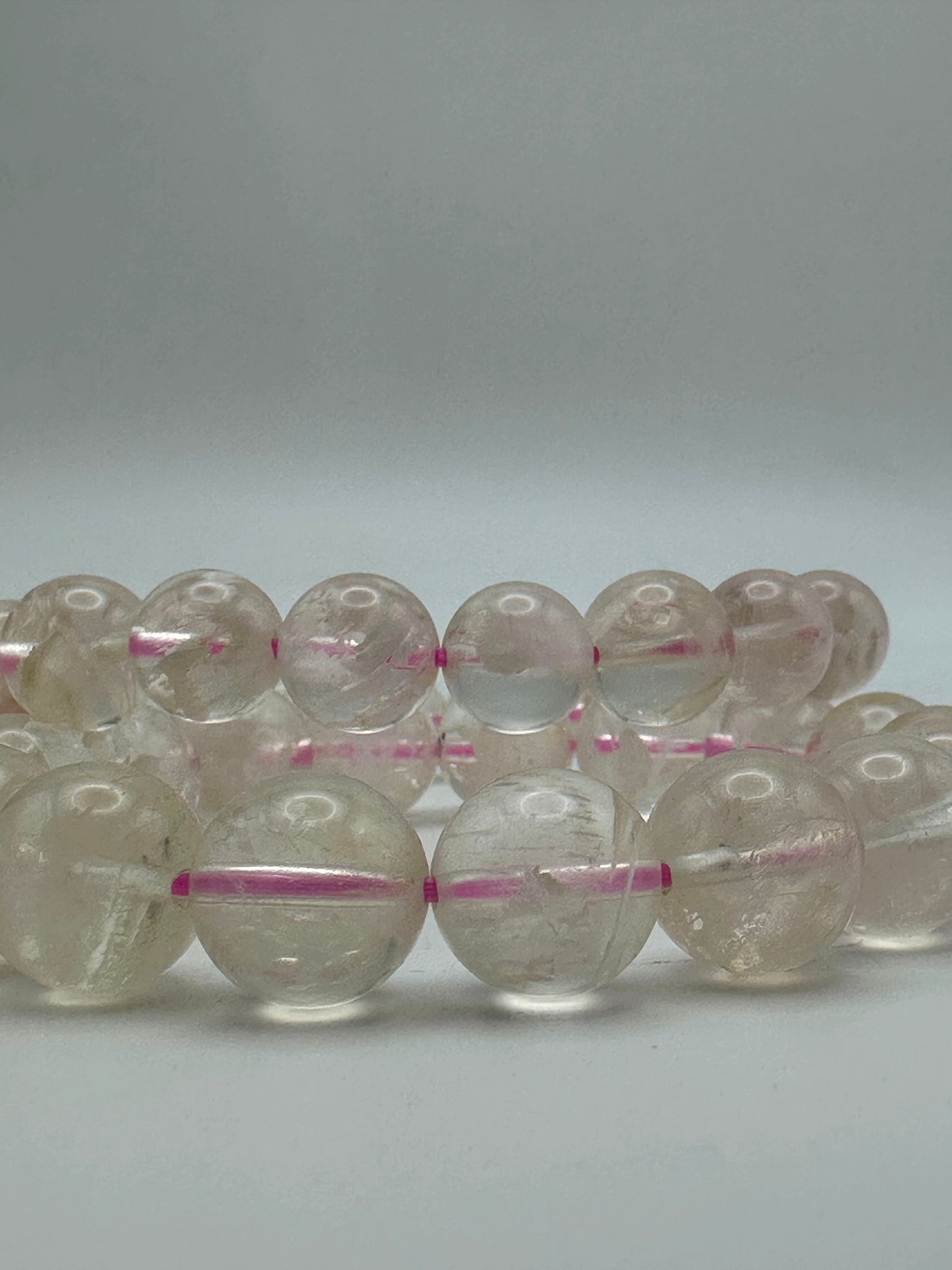 Bracelet- White Snow Garden Quartz- Free Shipping