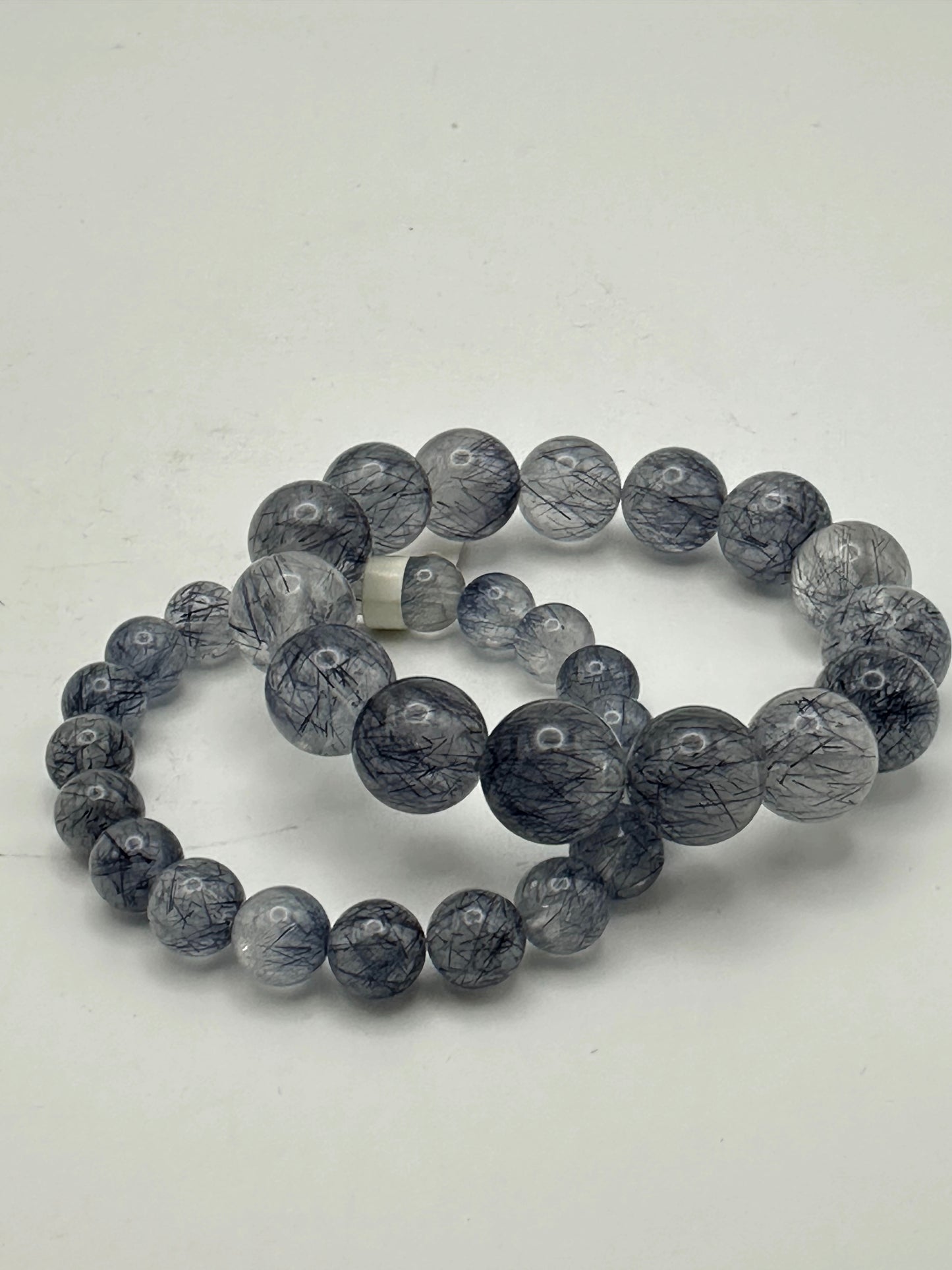[Limited Stock] Bracelet- Blue Rutilated Quartz- Free Shipping