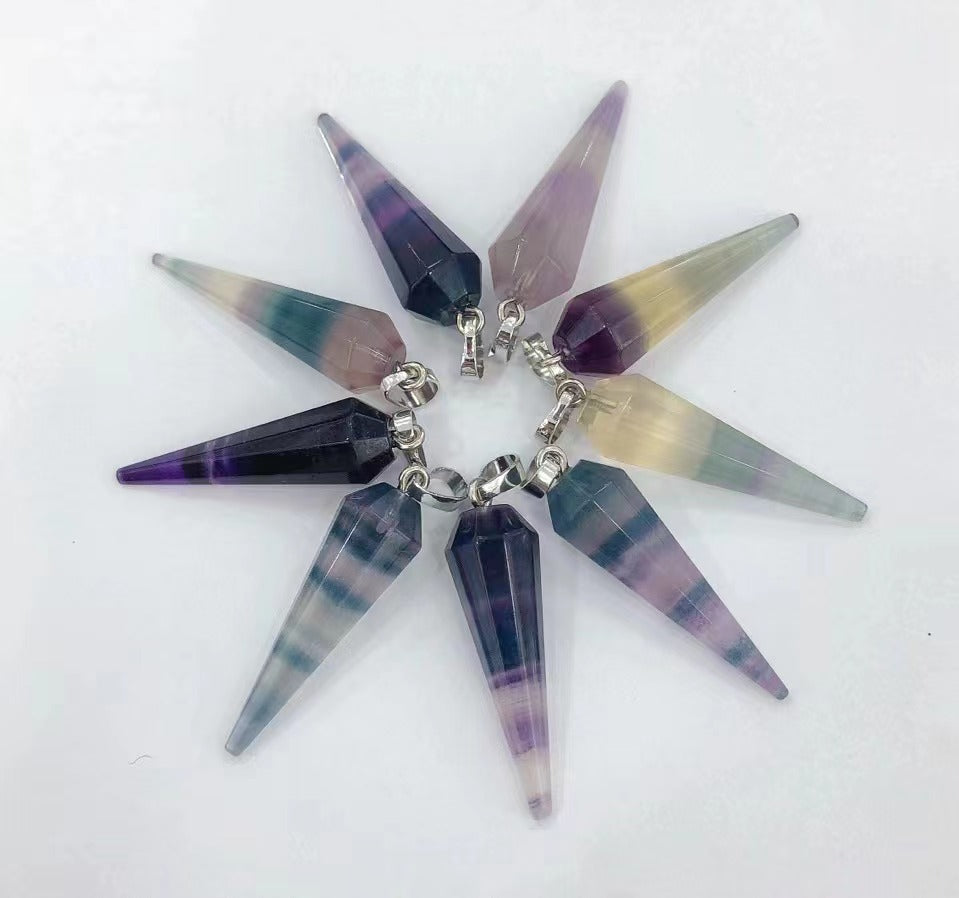 [FLASH DEAL] 90% OFF Rainbow Fluorite Healing Pendants