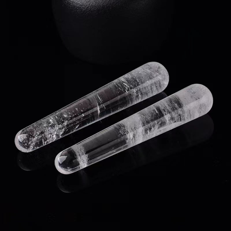 [Save & Shop - 50%OFF] Clear Quartz Meditation & Scraping Massage Wand