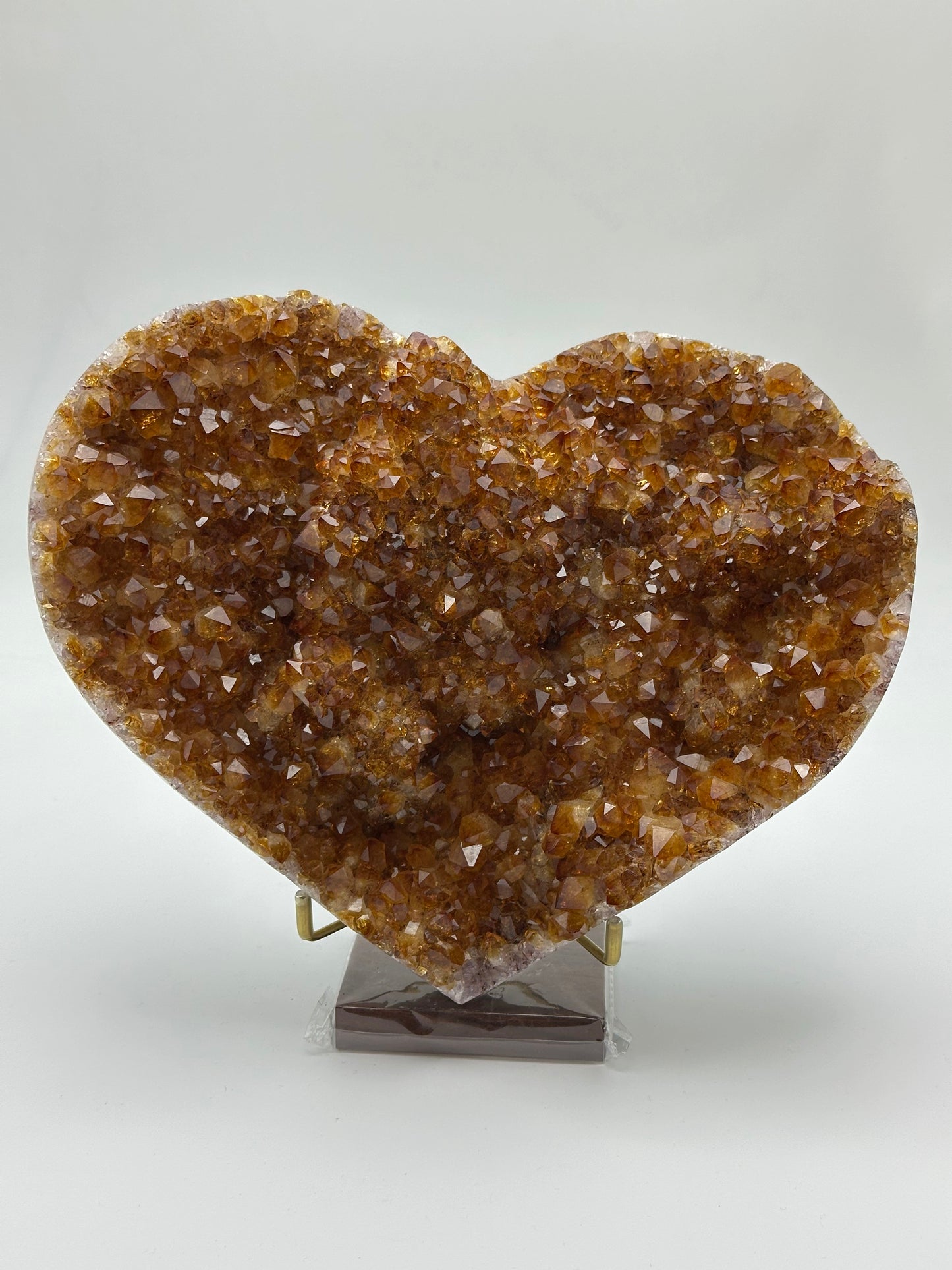 [Limited Stock] carving -Citrine heart- Free Shipping