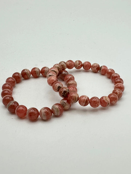 Bracelet- Rhodchrosite  - Free Shipping