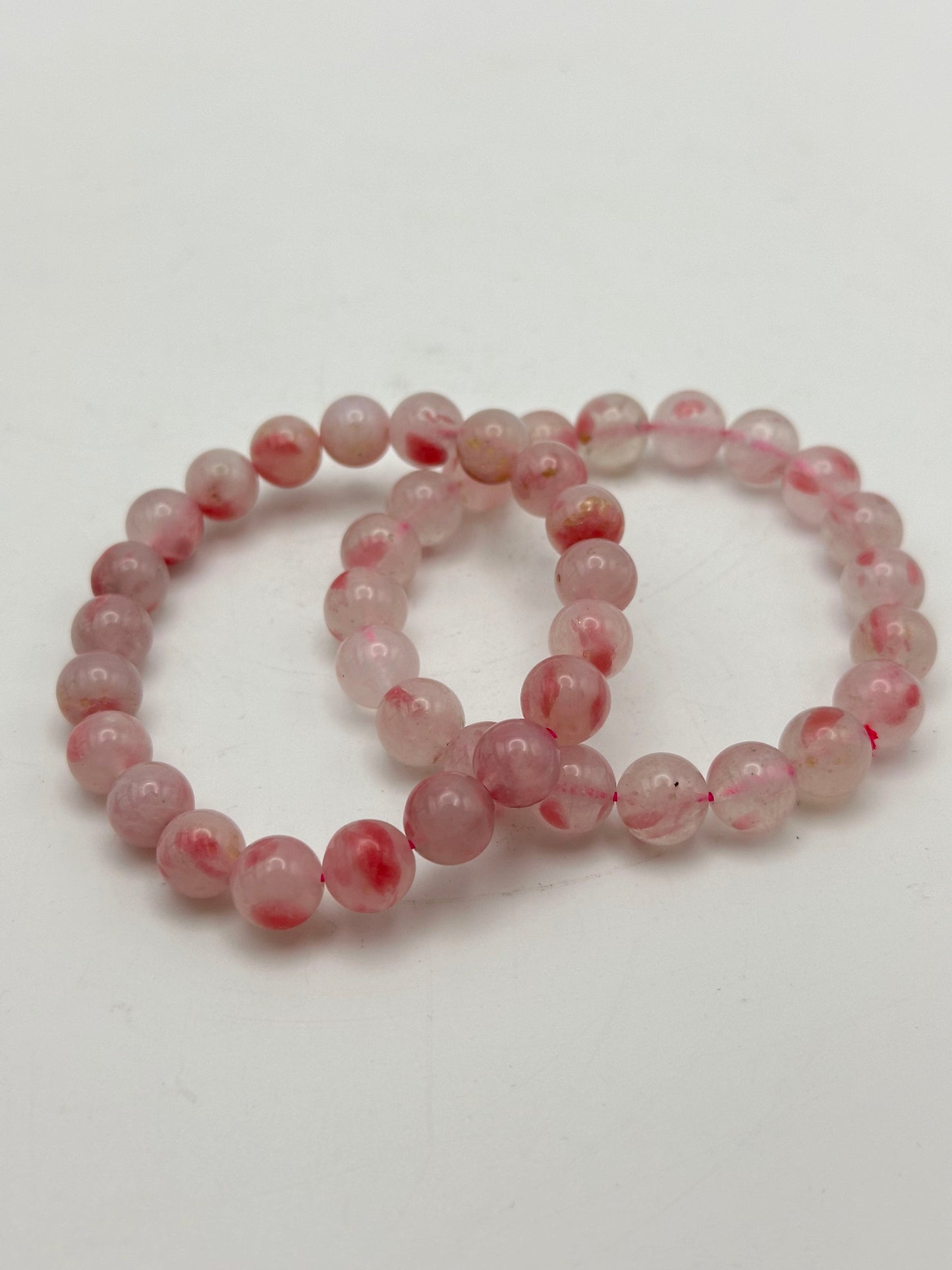 Bracelet- Ice Rhodonite- Free Shipping