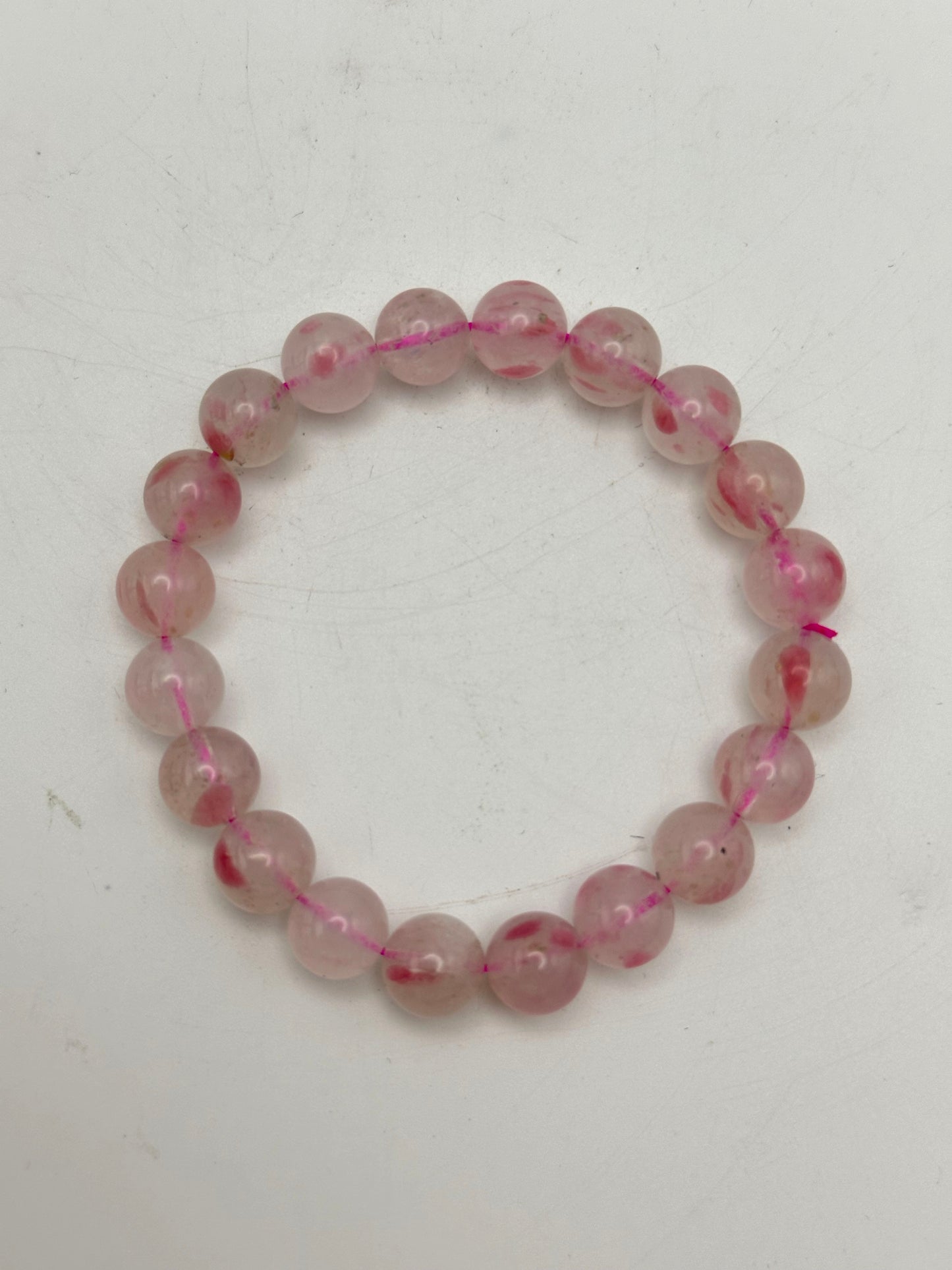 Bracelet- Ice Rhodonite- Free Shipping
