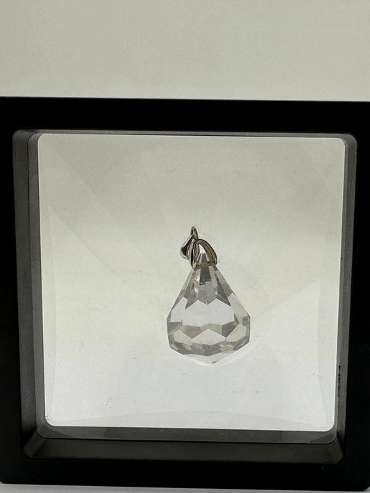 Pendant - Clear quartz  - Free Shipping