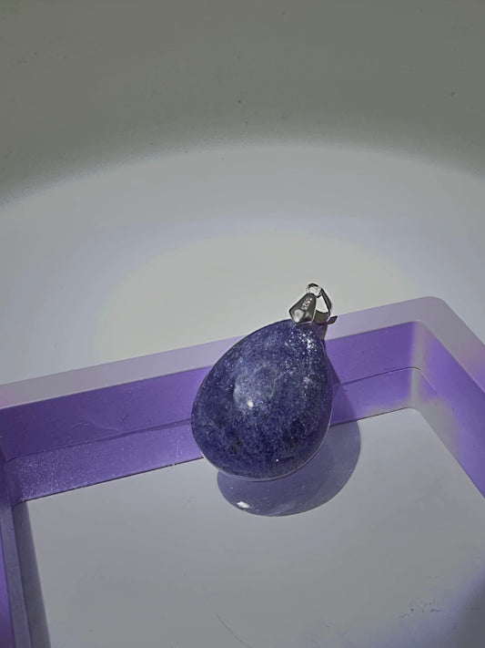 Pendant - Iolite - Free Shipping