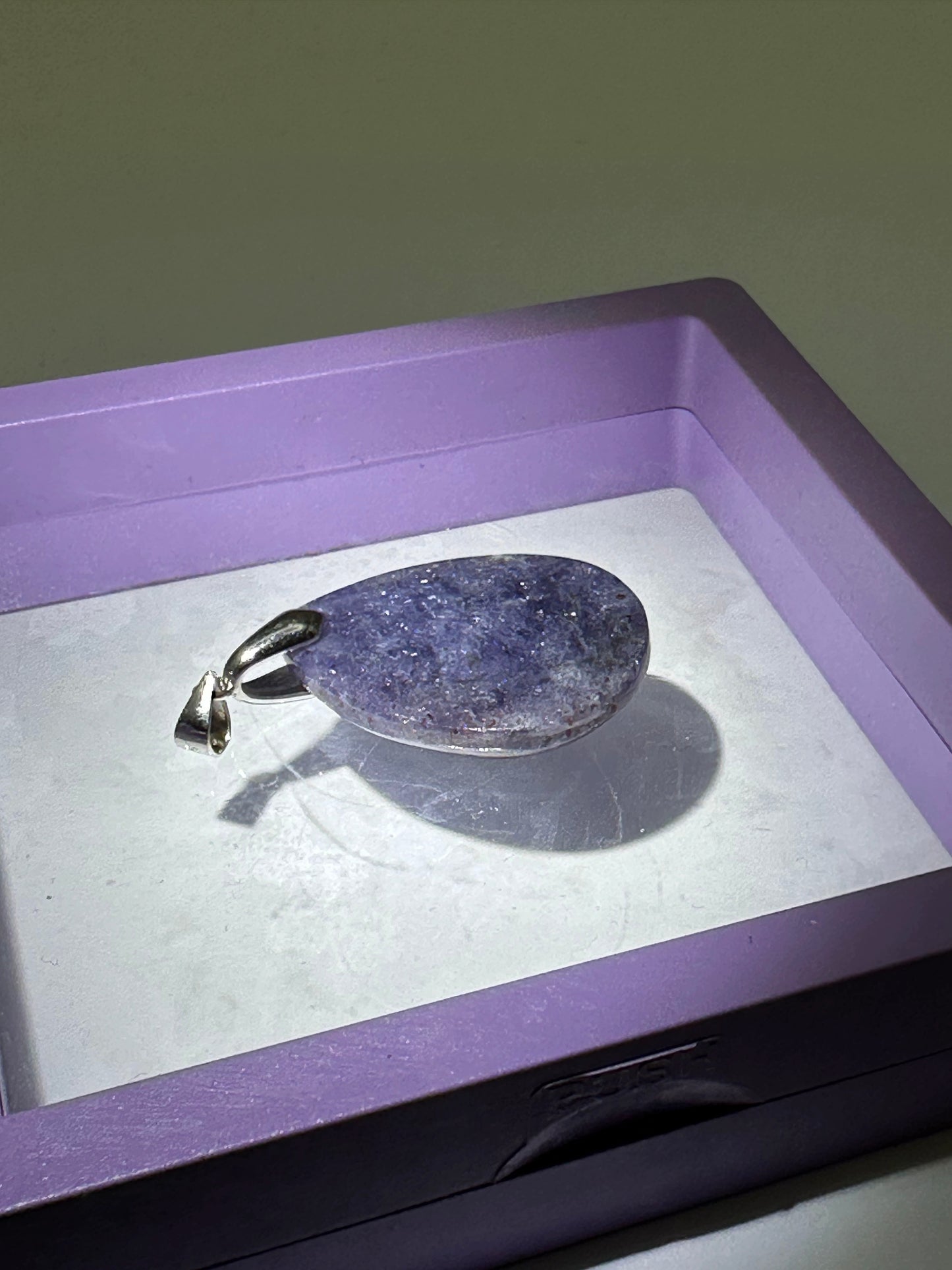Pendant - Iolite - Free Shipping