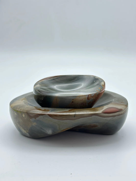 Bowl- Polychrome Jasper- Free Shipping