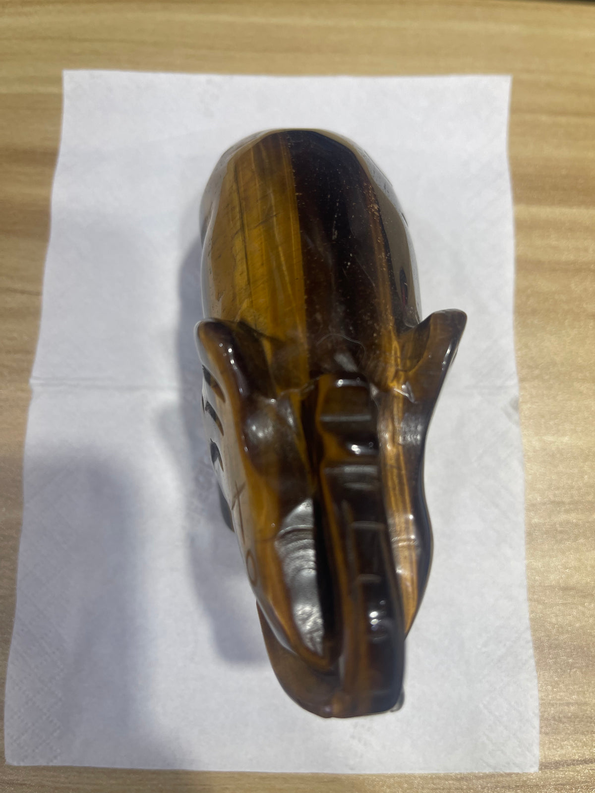 Tiger Elephant Carving