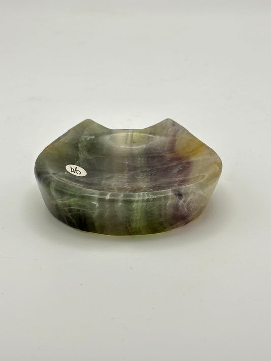 KittyBowl- Fluorite - Free Shipping