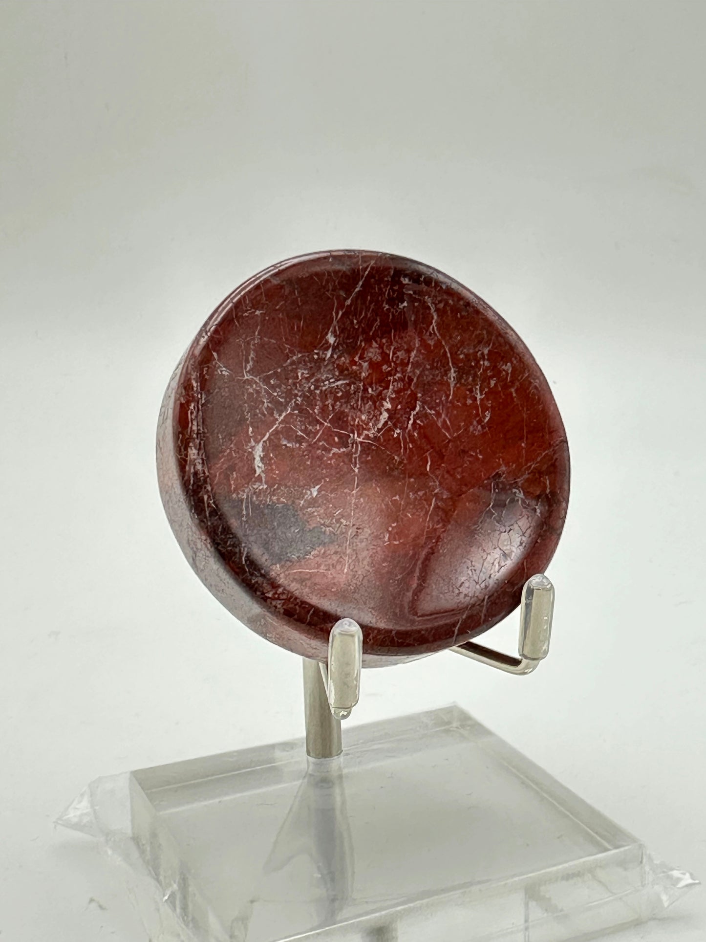 Sphere Holder - Red Jasper - Free Shipping