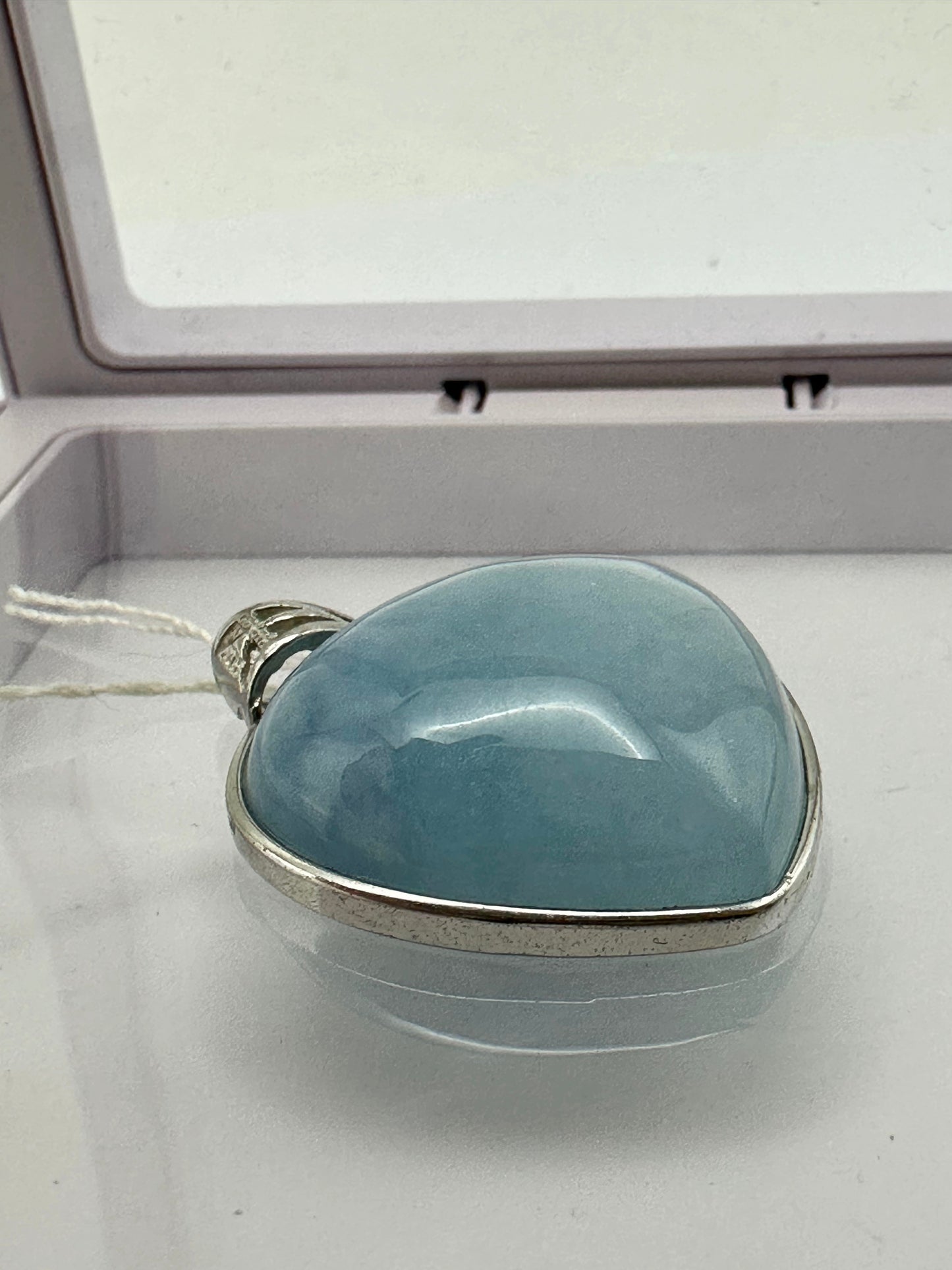 Pendant - Aquamarine- Free Shipping