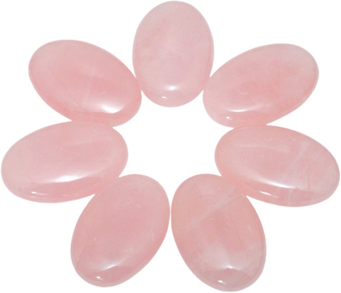 Rose Quartz Palm Stones