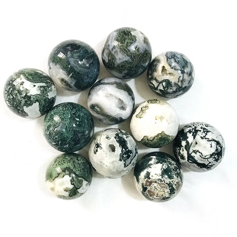 Moss Agate Sphere