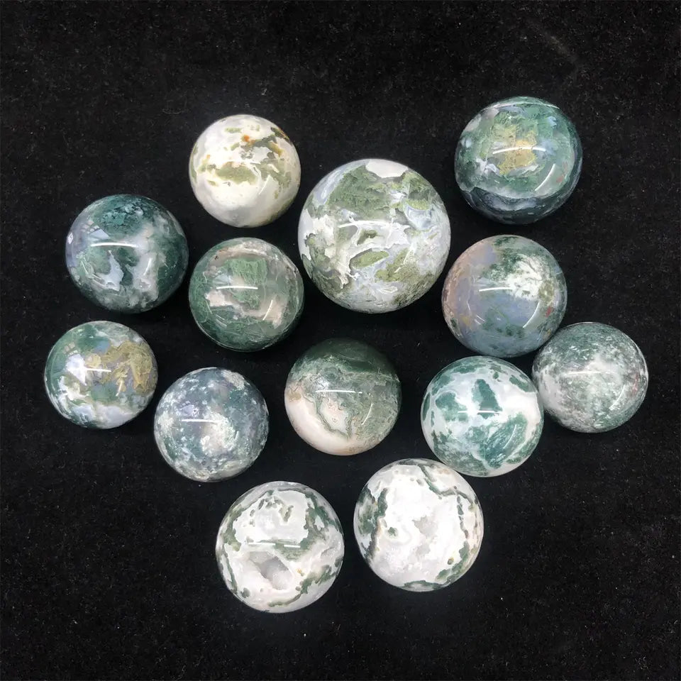 Moss Agate Sphere