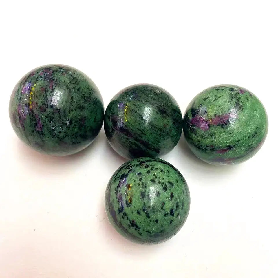 Ruby Zoisite Sphere